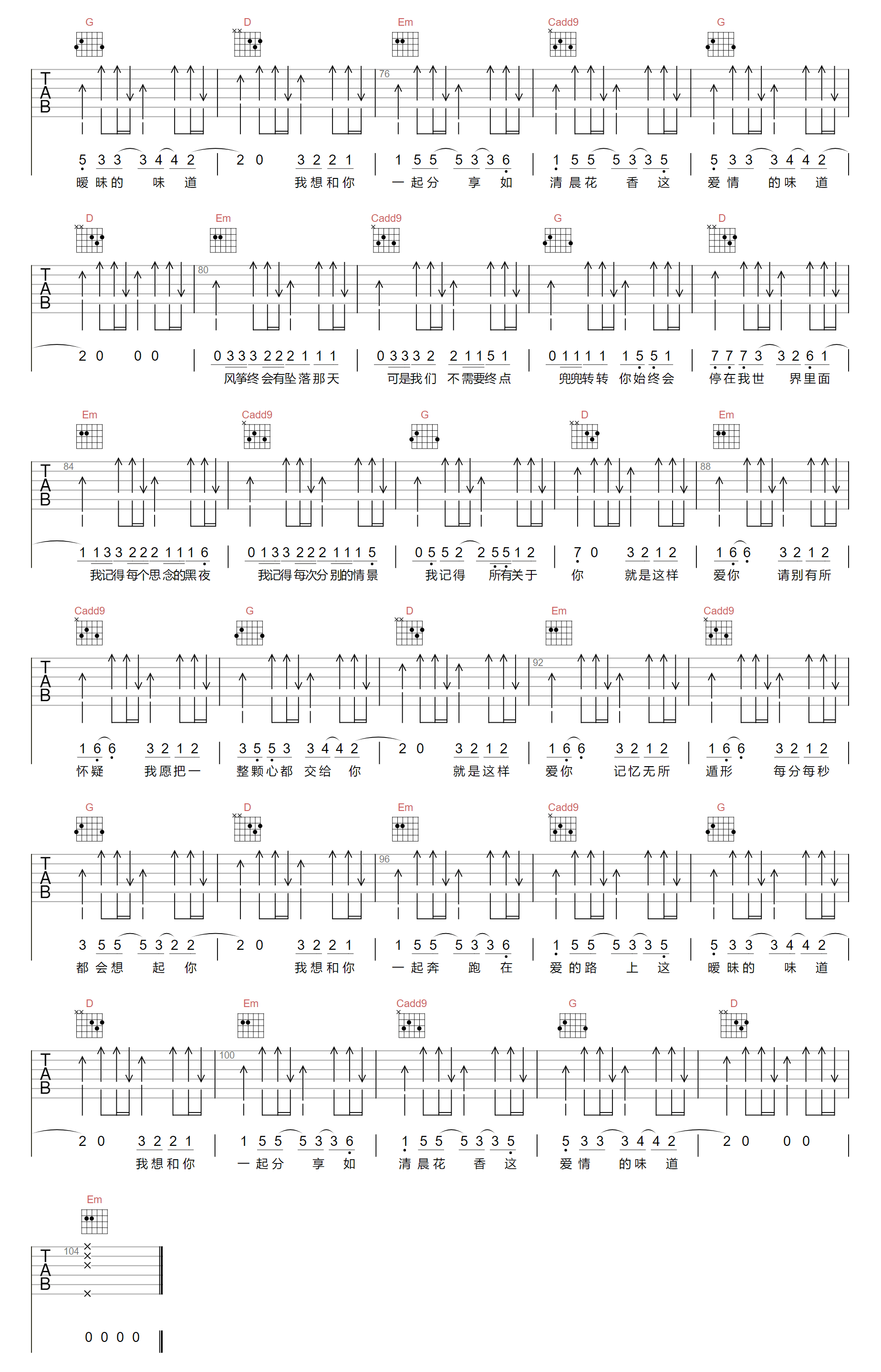 缺氧吉他谱3-安苏羽