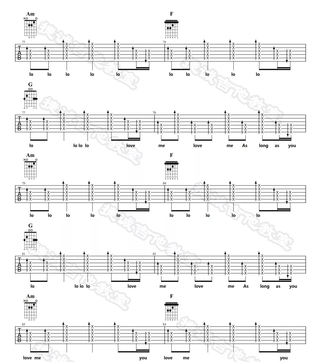 As-Long-As-You-Love-Me吉他谱8-Justin-Bieber