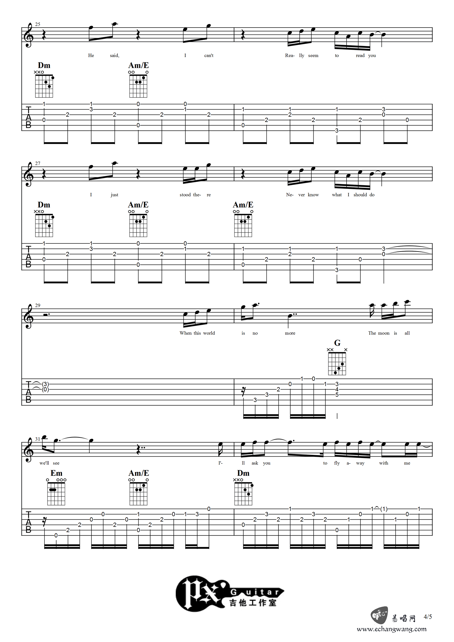 Everything’s Alright吉他谱_Laura Shigihara_C调和弦版