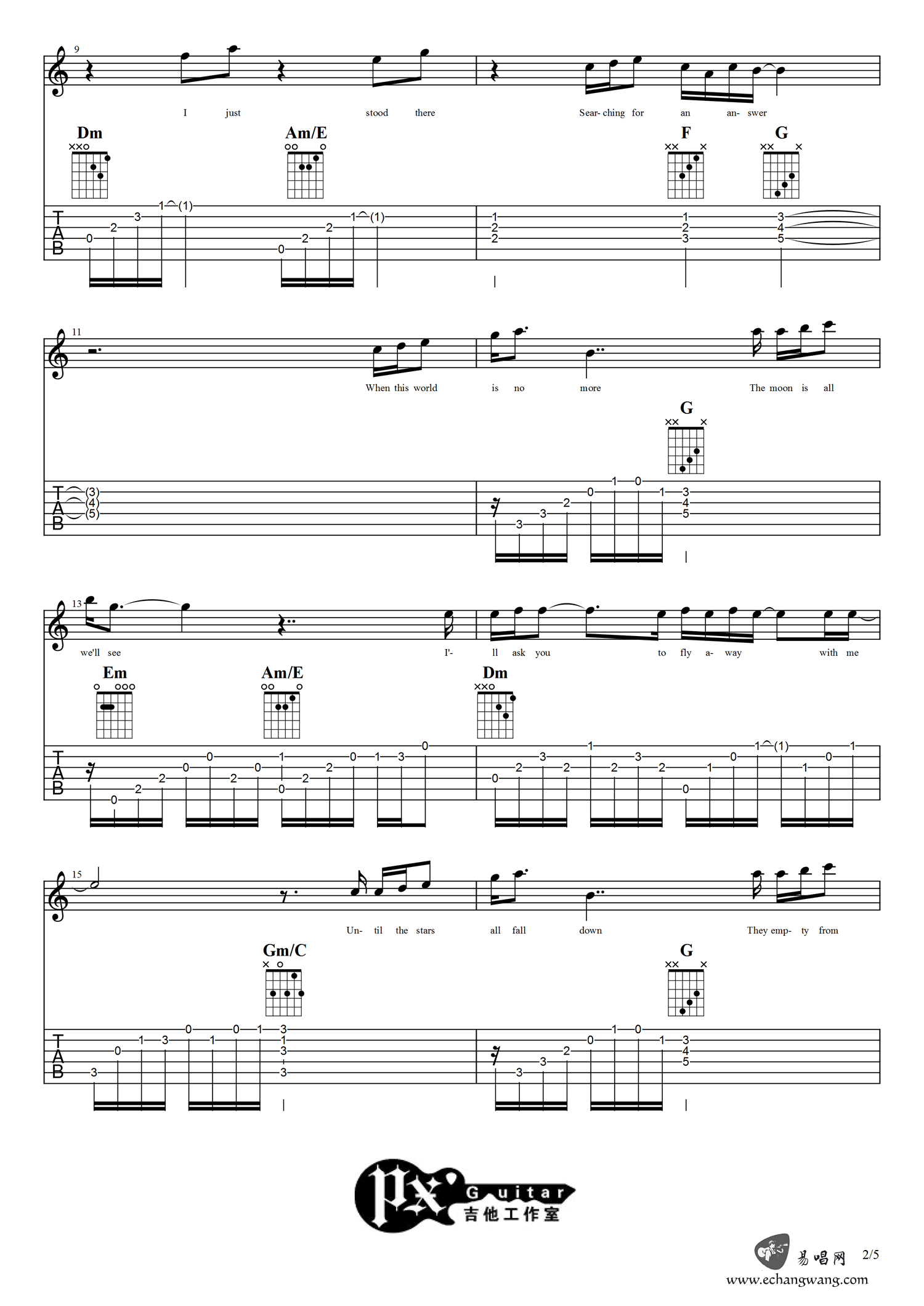 Everything’s Alright吉他谱_Laura Shigihara_C调和弦版