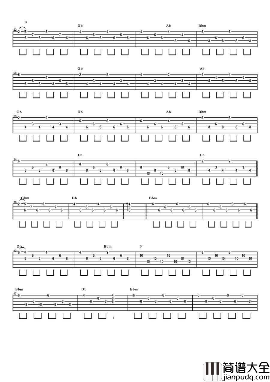 if_you吉他谱_bigbang_If_You(完整版编配)