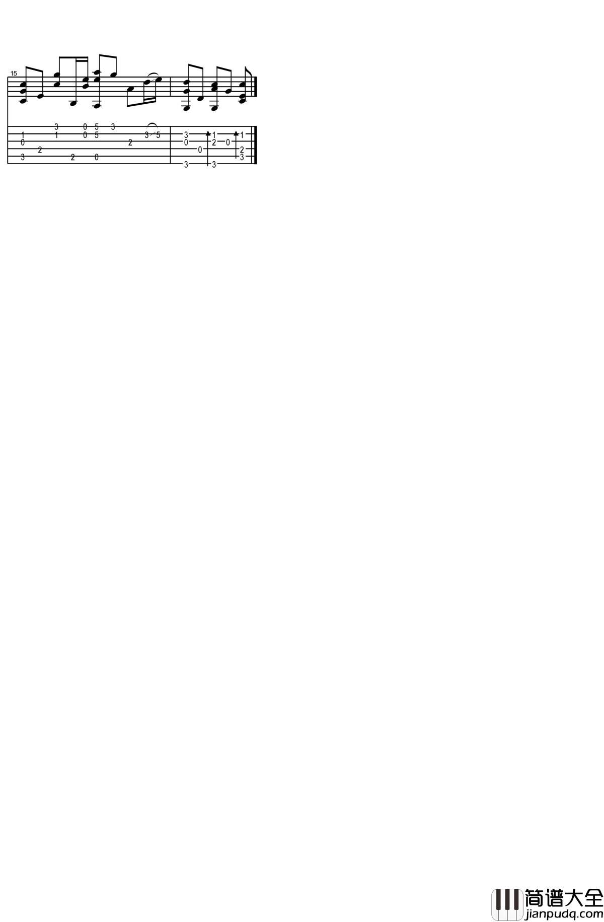 你离开了南京，从此没有人和我说话吉他谱_李志_自你走后我孑然一人