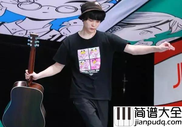 谁吉他谱_廖俊涛_在你眼中我是谁__你想我代替谁