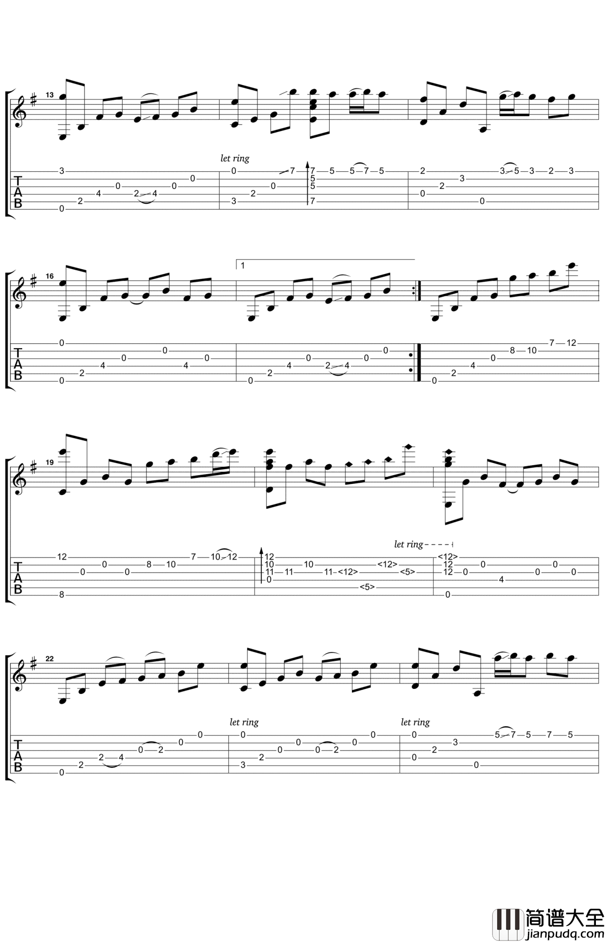 夜的钢琴曲五吉他谱_石进_钢琴的美妙声足够让你销魂