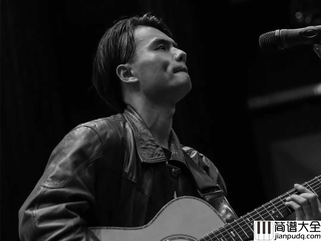 八月长吉他谱_蒋璠_图片谱完整版