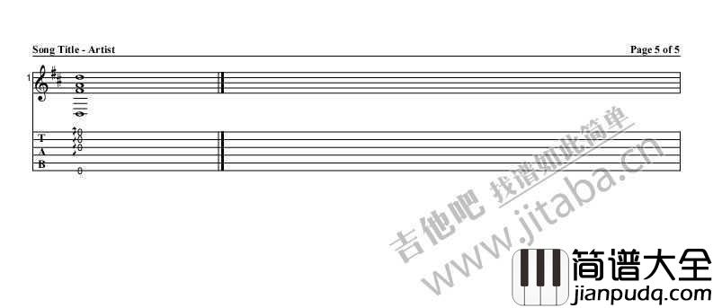 朝五晚九_帅气和尚爱上我指弹吉他谱_日剧主题曲吉他谱