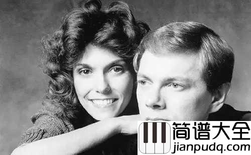 Yesterday_Once_More吉他谱_Carpenters兄妹组合_回首往事_不再的岁月