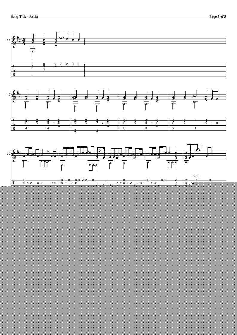 朝五晚九_帅气和尚爱上我指弹吉他谱_日剧主题曲吉他谱