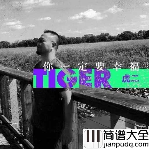 你一定要幸福吉他谱_虎二_一生里，有些爱不得不各安天涯