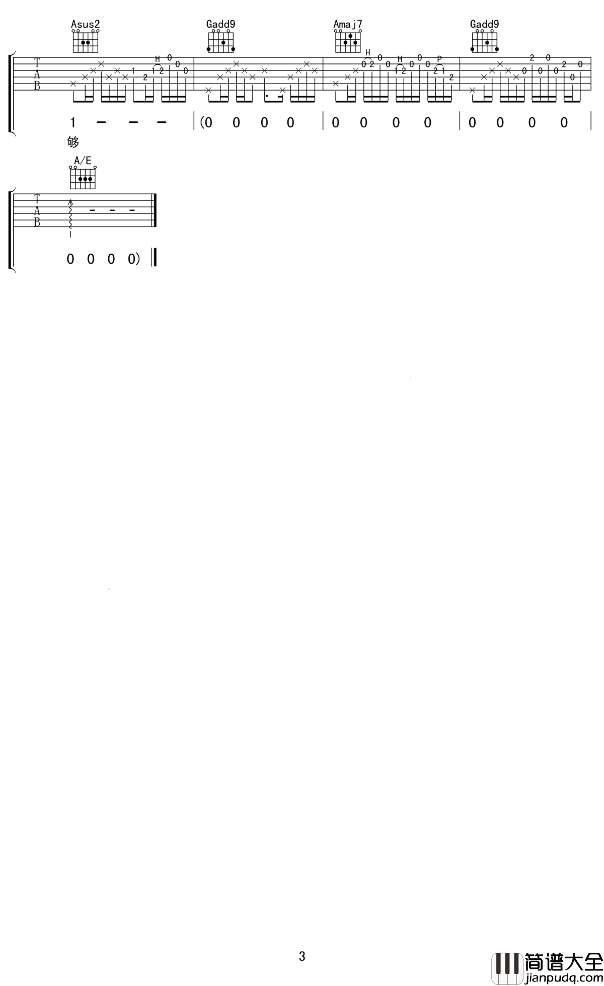 你的名字我的姓氏吉他谱_张学友_用你名字我的姓氏来成就我们的爱情故事吧