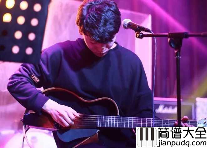 姑娘吉他谱_隔壁老樊_亲爱的姑娘，我爱你就像天上的太阳