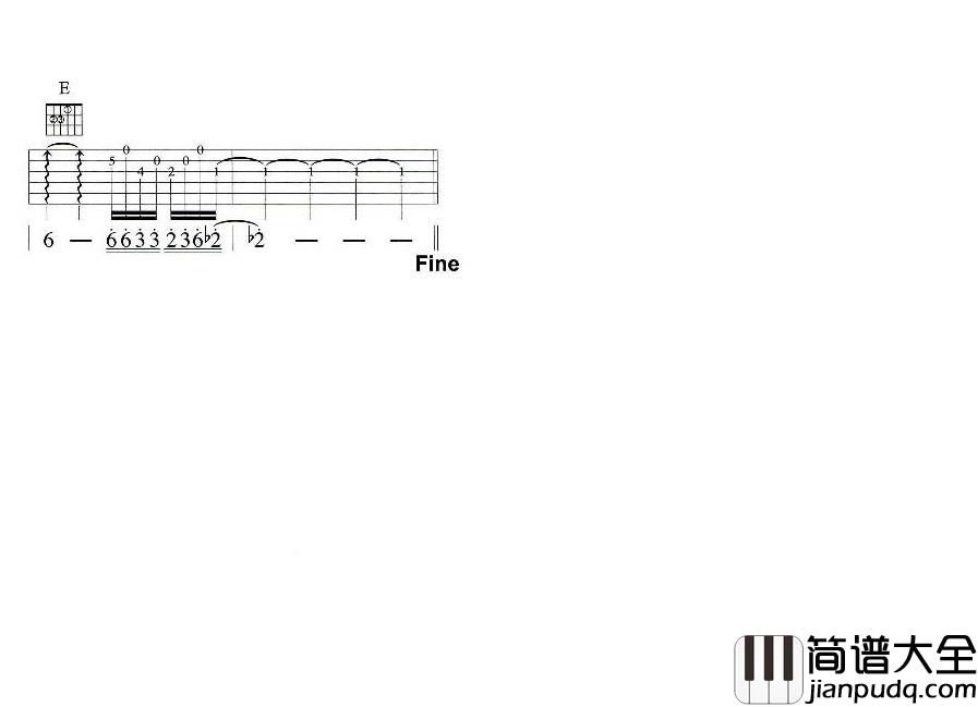 寂寞沙洲冷吉他谱_周传雄_任泪水模糊迷蒙的视线，头也不回地伤心走着