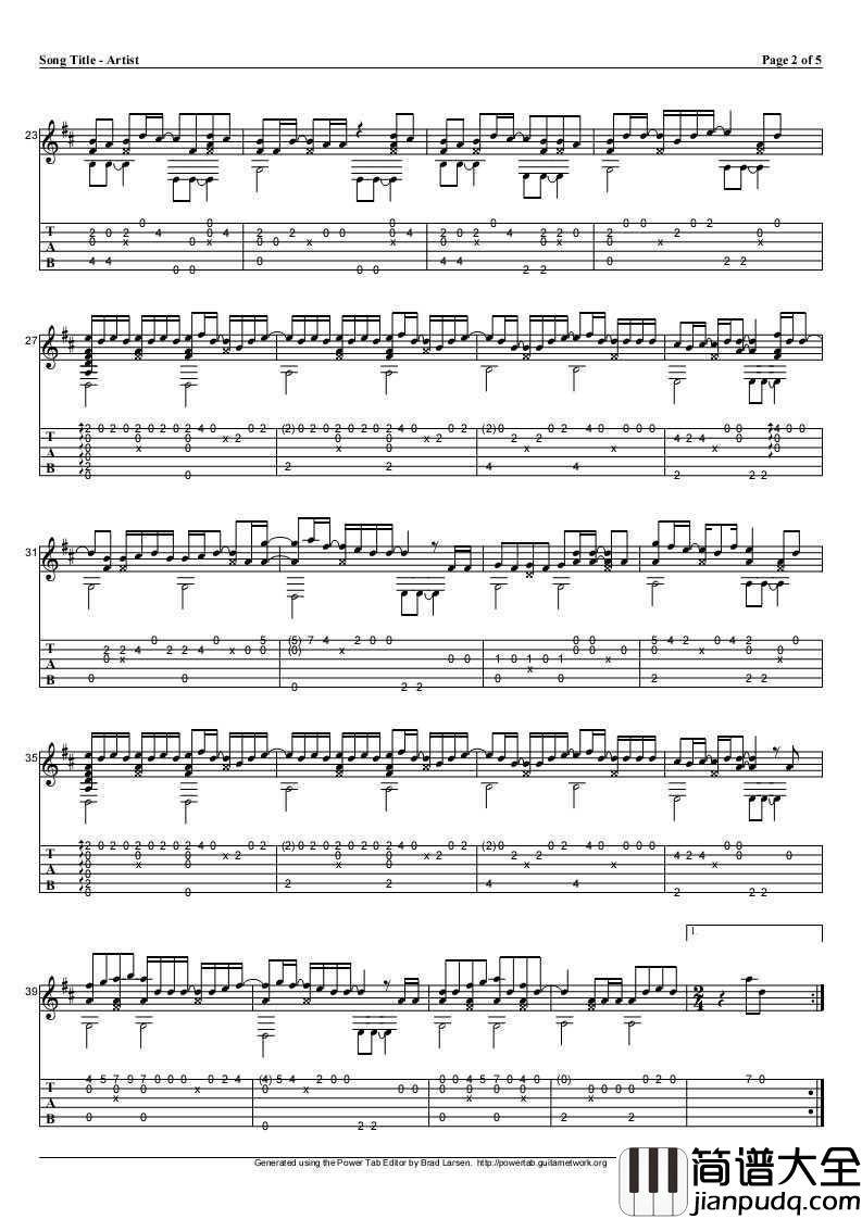 朝五晚九_帅气和尚爱上我指弹吉他谱_日剧主题曲吉他谱