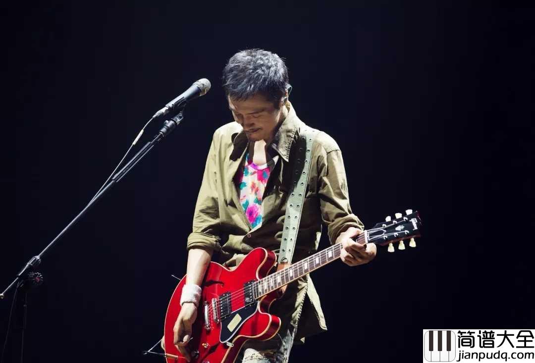 那些花儿吉他谱_朴树_她们已经被风带走散落在天涯