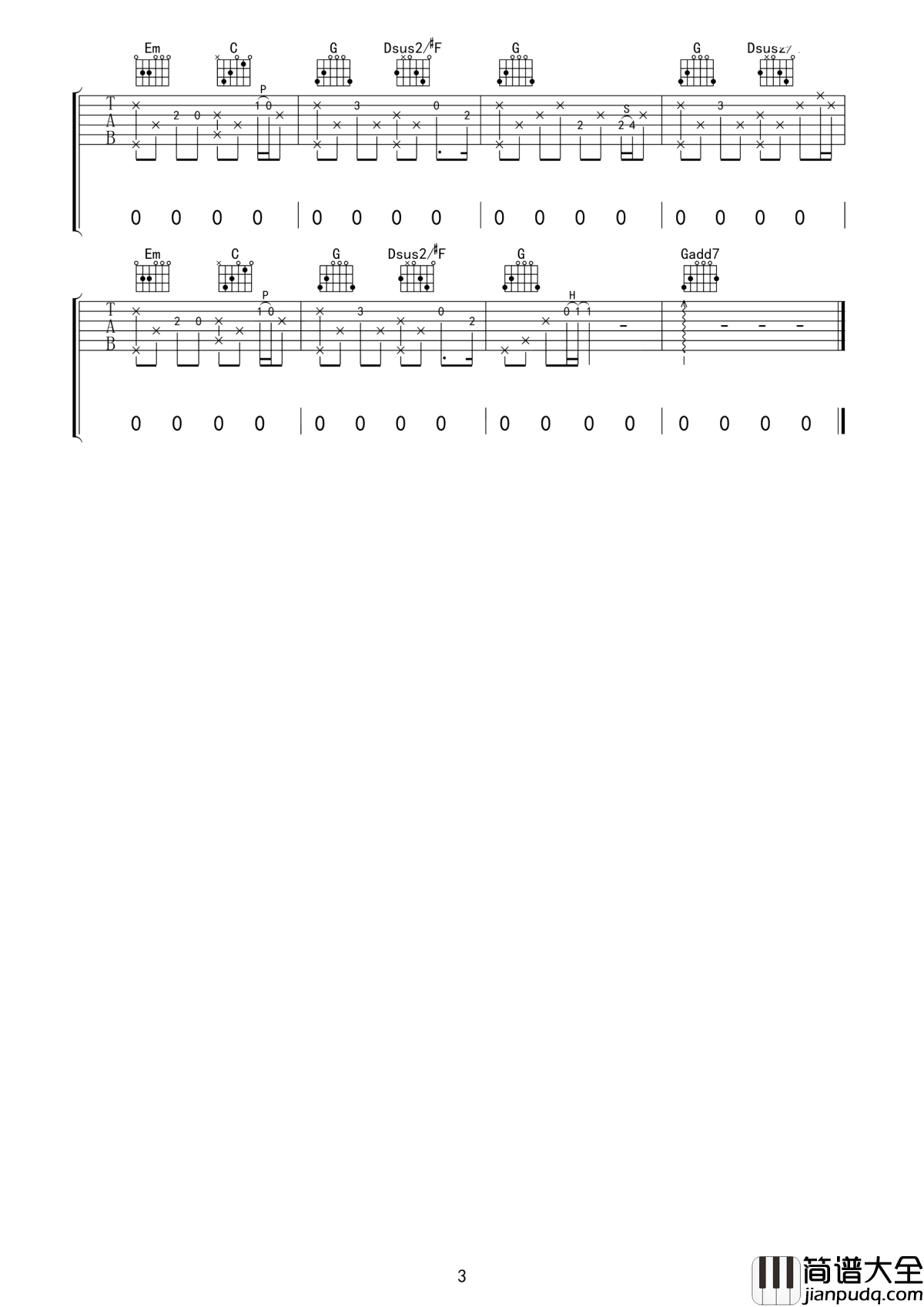 旧事吉他谱_留声玩具_岁月慢慢雕刻_一座记忆的城墙__要给这故事结局