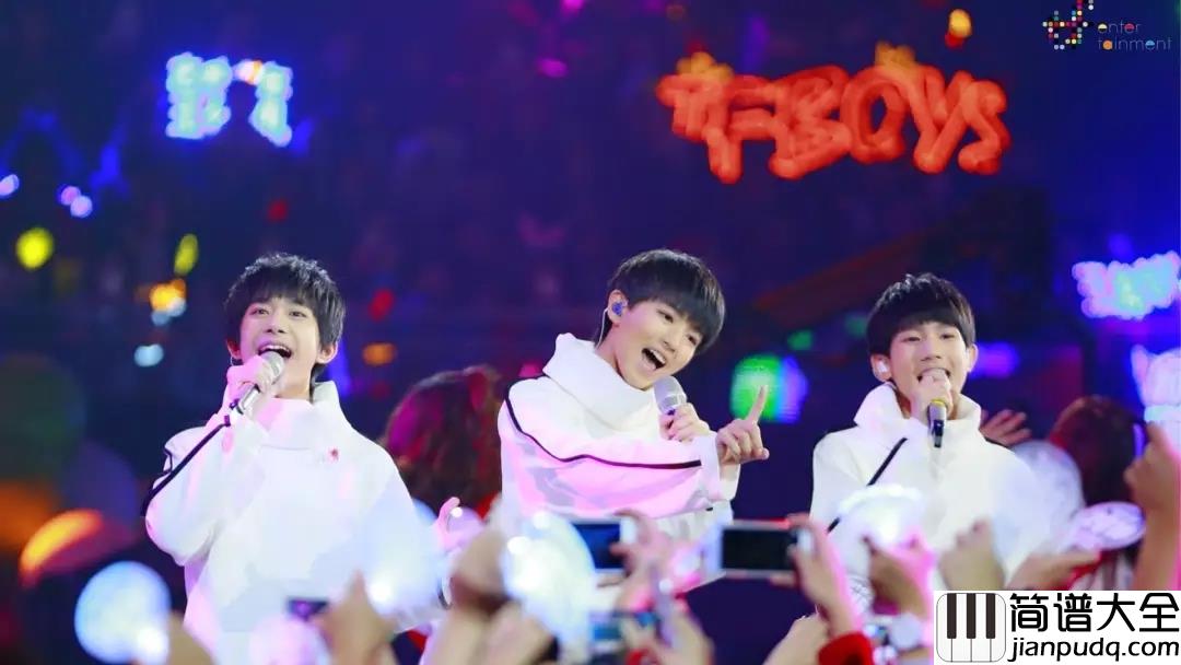 青春修炼手册吉他谱_TFBOYS_跟着我左手右手__一个慢动作