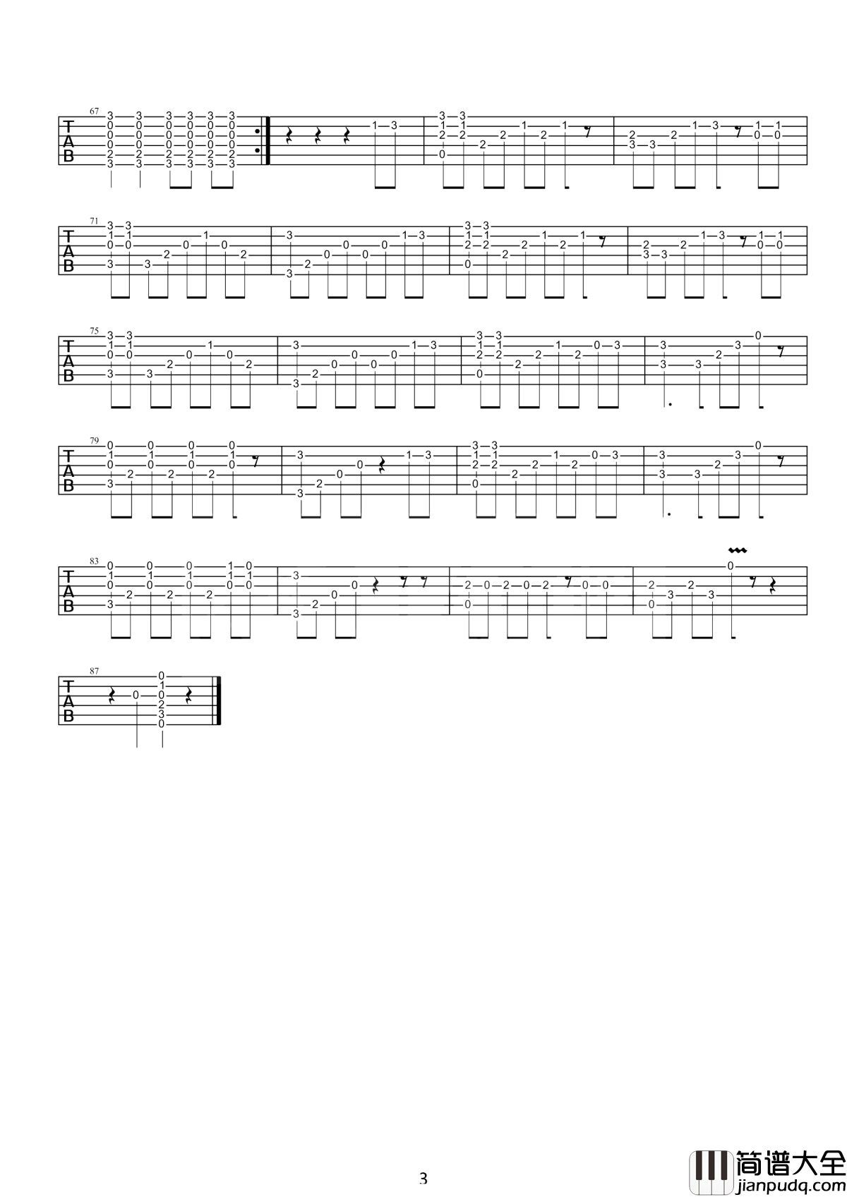 Apologize指弹吉他谱_Timbaland/OneRepublic_曾经的海誓山盟，现在却如此苍白