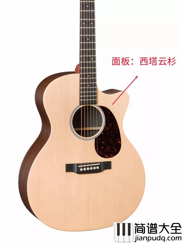 入门级电箱琴推荐_-_马丁GPCX1RAE吉他