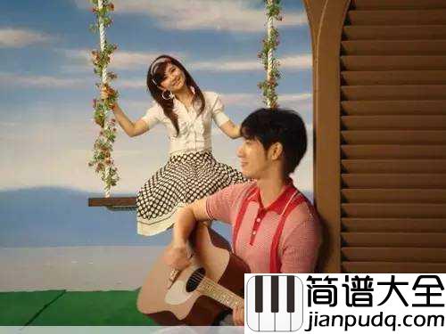 你是我心内的一首歌吉他谱_王力宏_/_Selina_世间一切只因有你存在