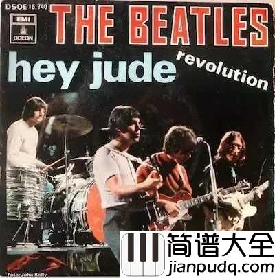Hey_Jude吉他谱__披头士最热销的单曲，竟是为他写的
