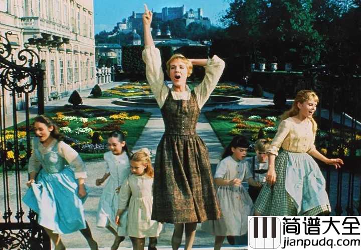 雪绒花吉他谱_电影音乐之声插曲