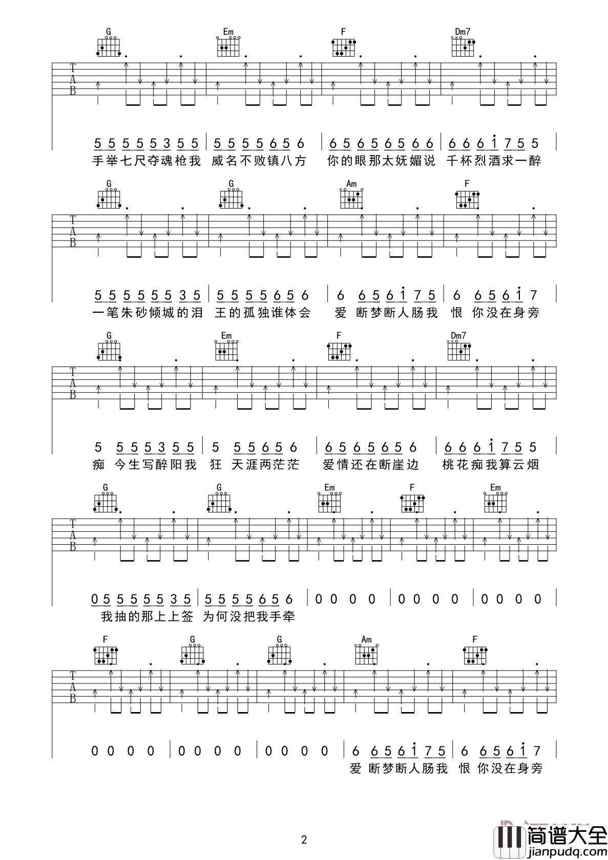 让我做你的眼睛吉他谱_莉哥_唱腔另类伴奏