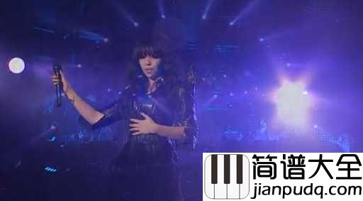 我可以抱你吗吉他谱_张惠妹_宝贝_容我最后一次这样叫你