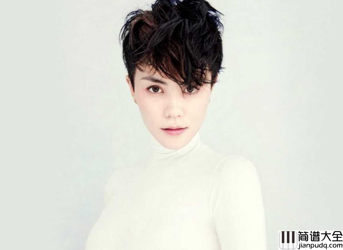 红豆吉他谱_王菲_也许你会陪我看细水长流