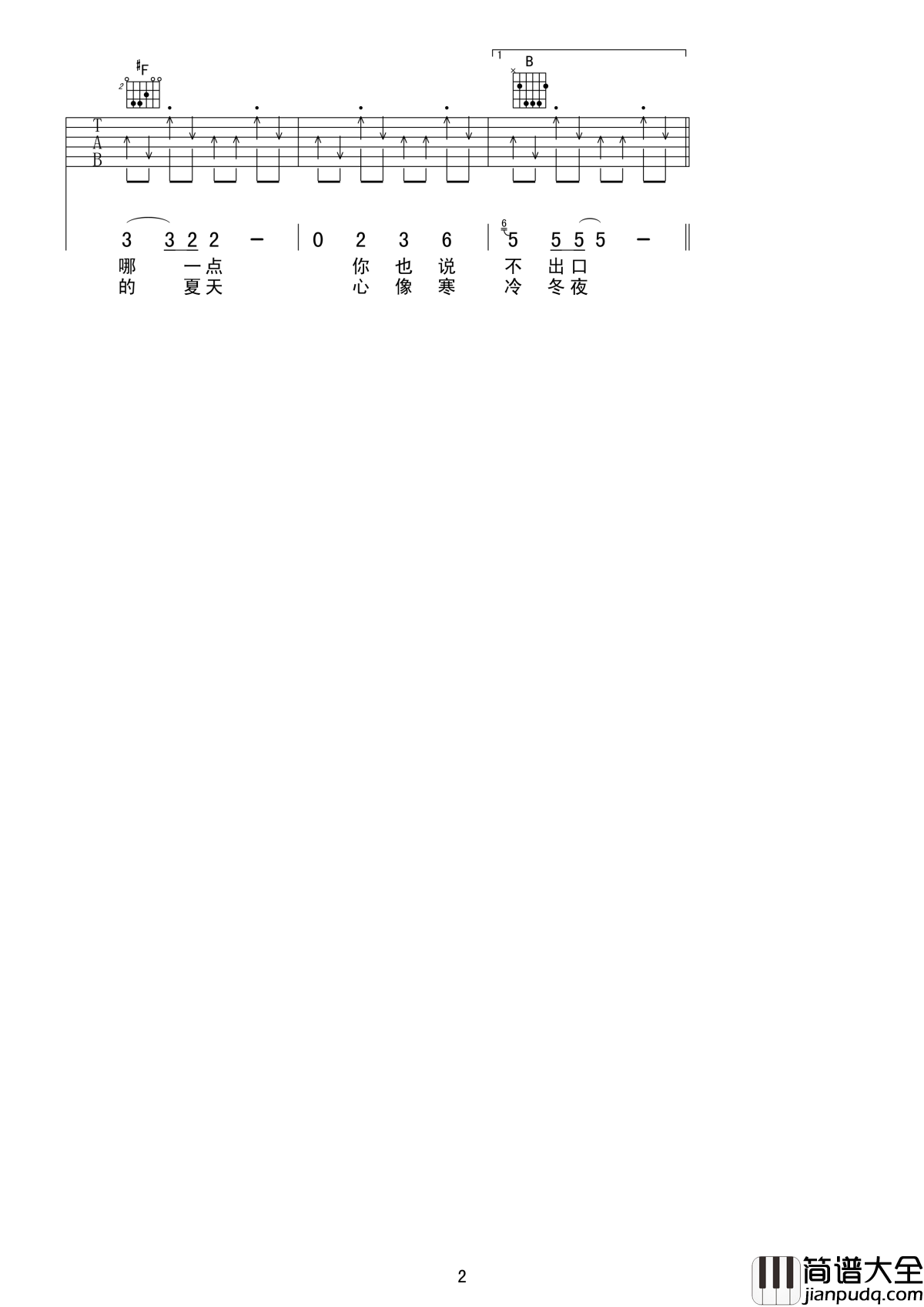 爱的初体验吉他谱_张震岳_电视剧上海之恋主题曲