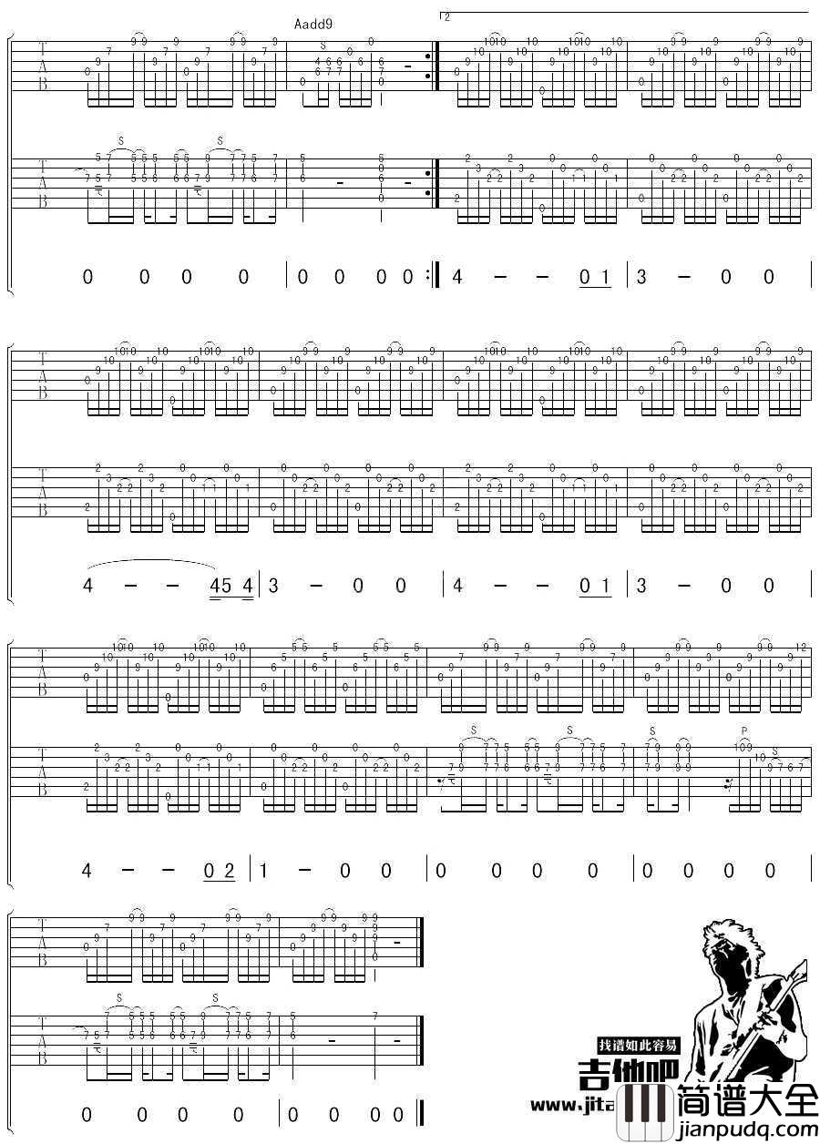 回不去的旅人吉他谱_A调指法_棉花糖_吉他弹唱