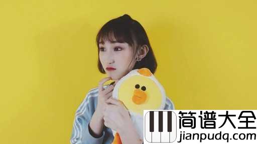 绿色吉他谱_陈雪凝_你离开时我心里的彩虹，就变成灰色