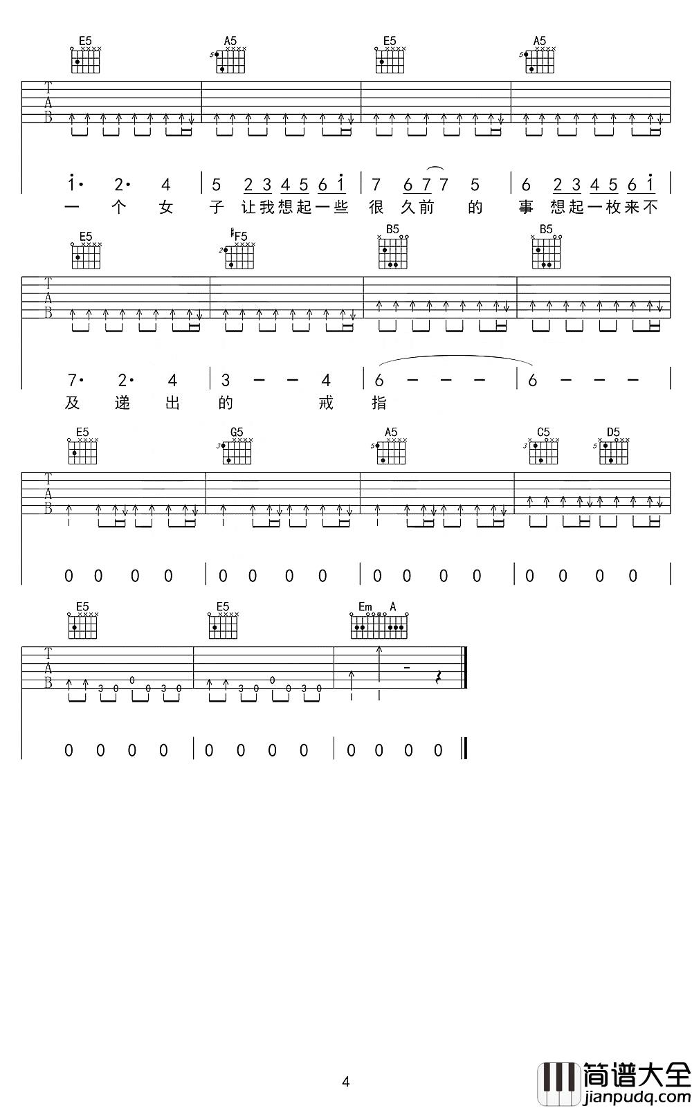 霓虹深处吉他谱_陈鸿宇_让我们在霓虹深处去寻找我们正确的方向吧