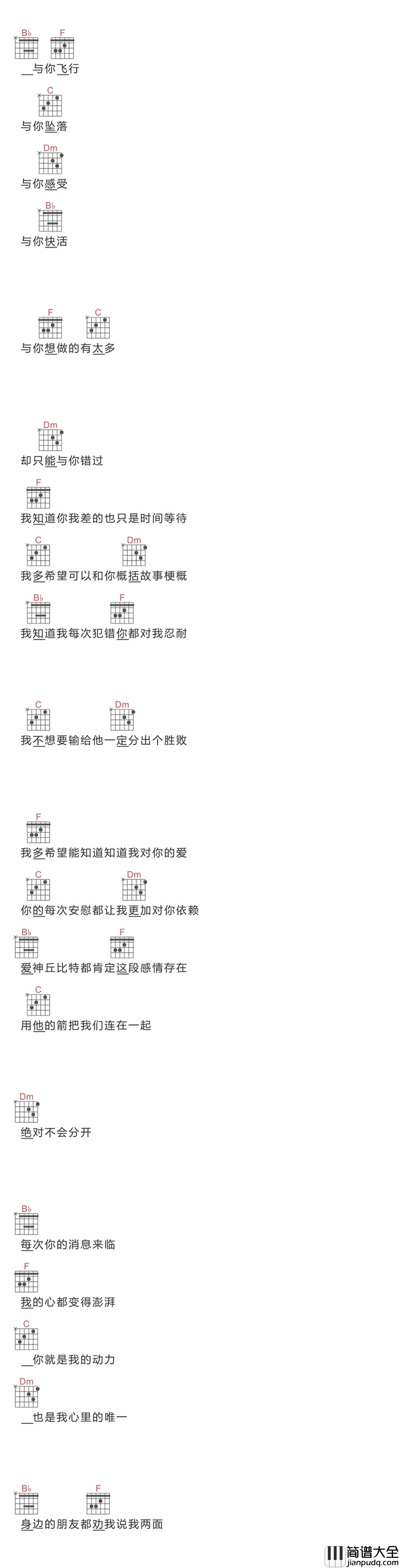 文爱吉他谱_CG,贺敬轩_是文还是爱，我想我还是选择爱你